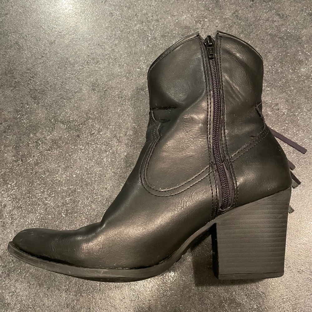 Fringe Booties - Picture 3 of 7